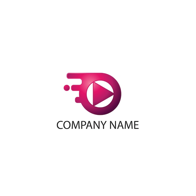 Play technology logo template