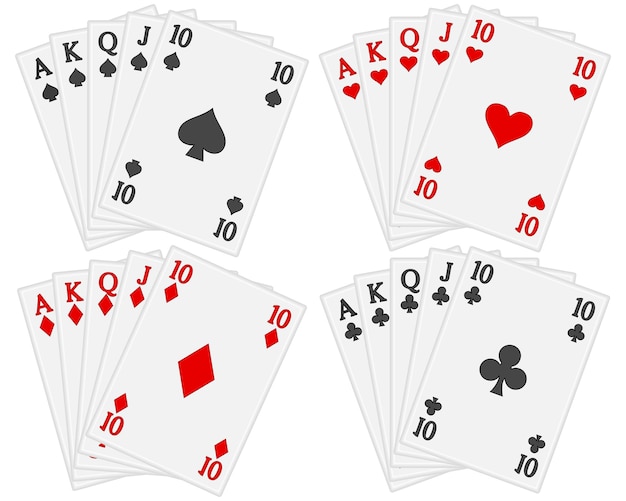 Playing cards set