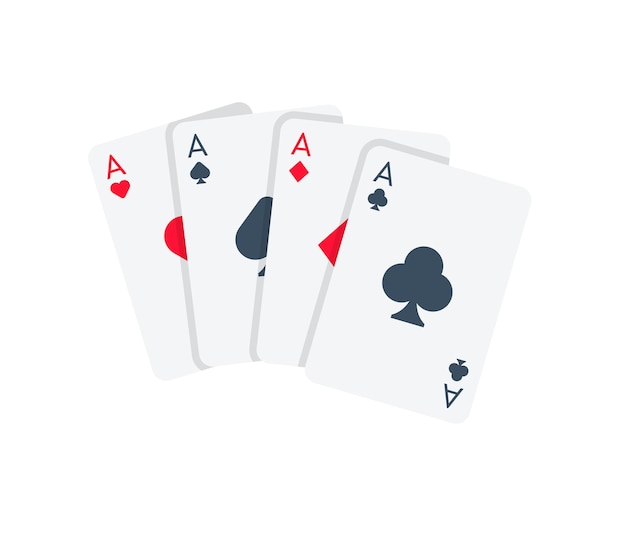 Playing cards vector isolated icon. Emoji illustration. Playing cards vector emoticon