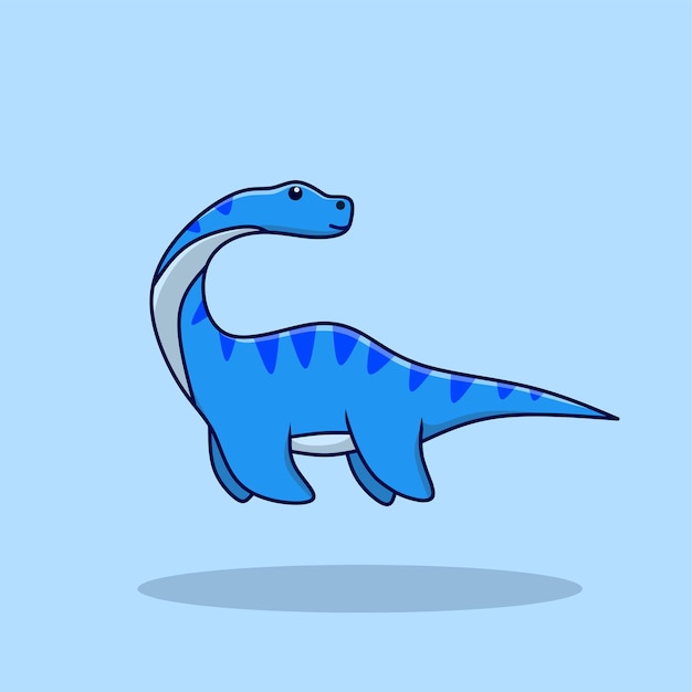 Plesiosaurus cartoon