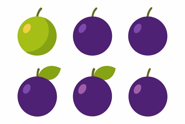 Vector plum color art illustration captivating vibrant creative artistic colorful design