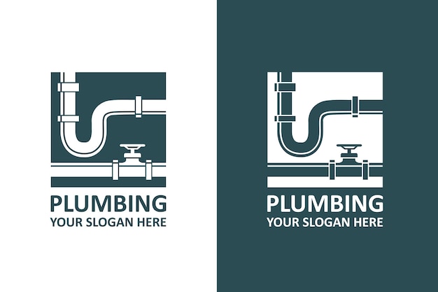 Vector plumbing service icon