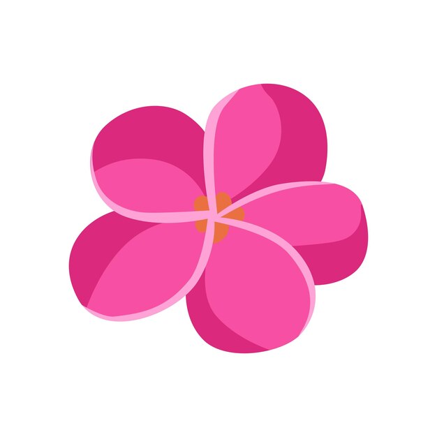 Plumeria flower icon