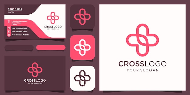 Plus Medical Cross Logo Icon Vector