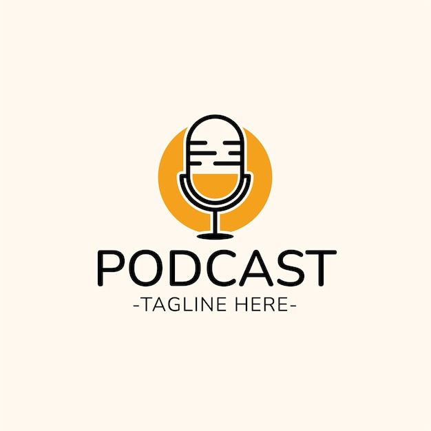 Podcast logo design