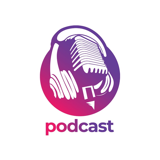 podcast logo simple design