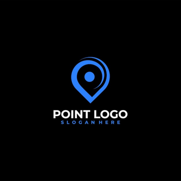 Point logo icon vector design template