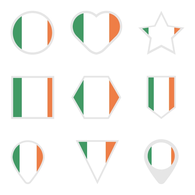 Pointer collection with shape flag design