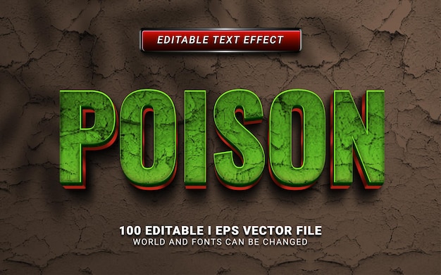 Poison text effect