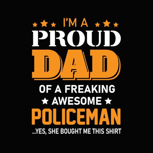 Police T-shirt Design