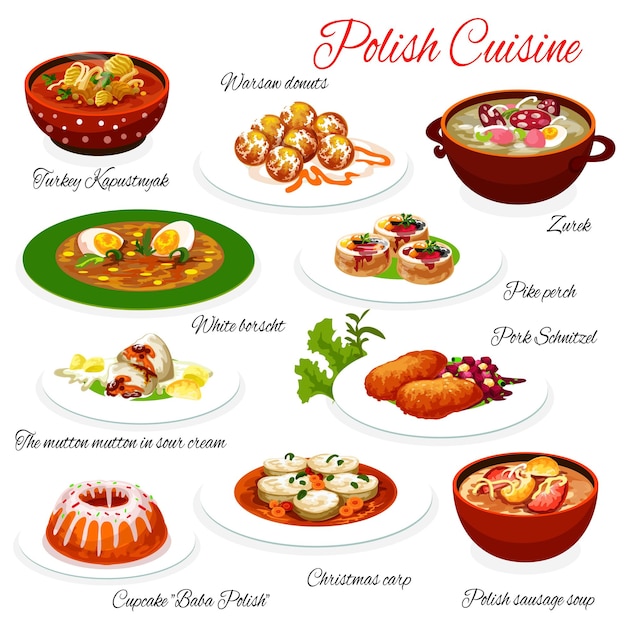 Polish cuisine food Poland restaurant menu dishes