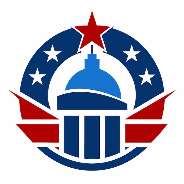 Vector political logo vector