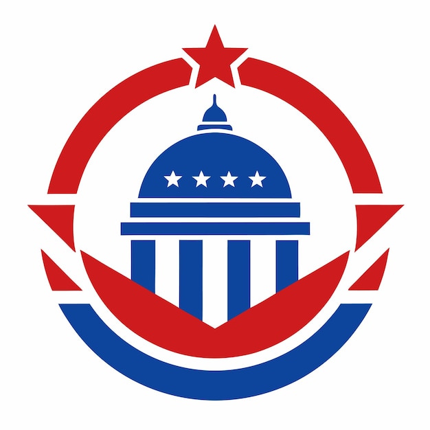 Vector political logo vector