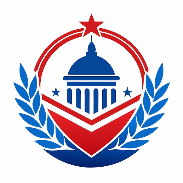 Vector political logo vector