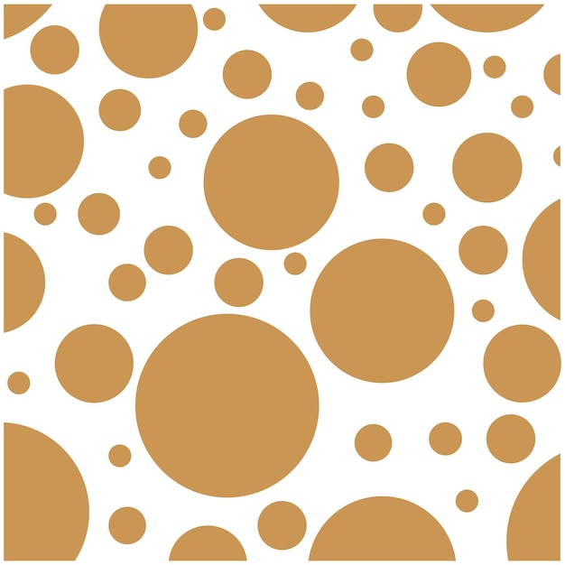 Polka dot pattern background vector