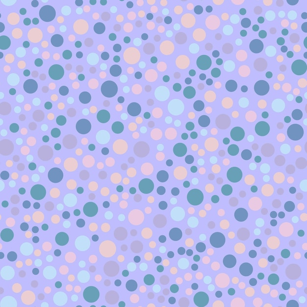 Polka dot pattern bright colors