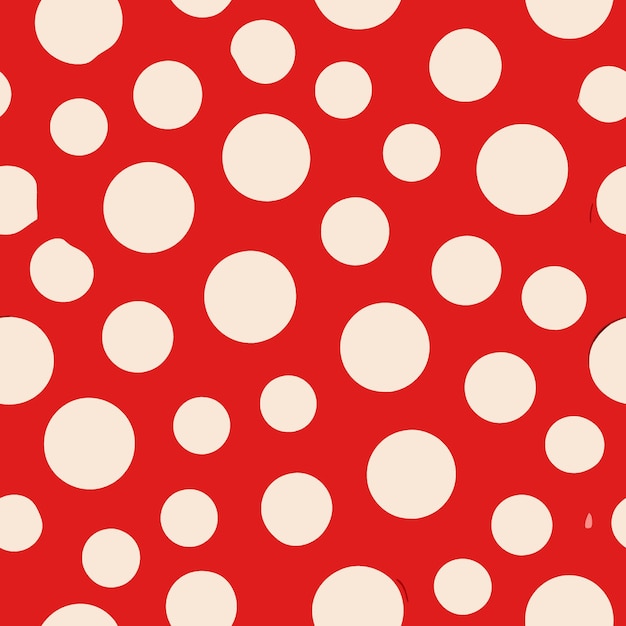 Polka dot seamless pattern