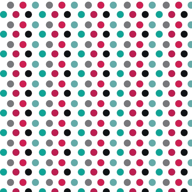 Polka Dots Pattern Wallpaper Graphics Isolated Background