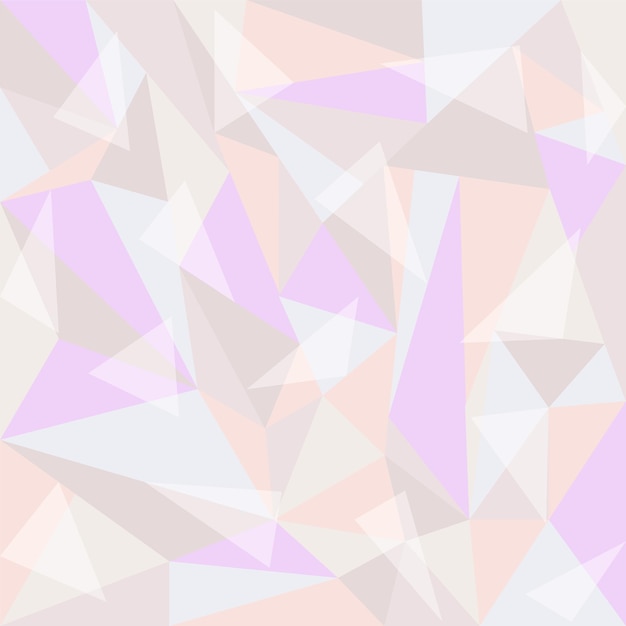 Polygon beautiful light Coloured background