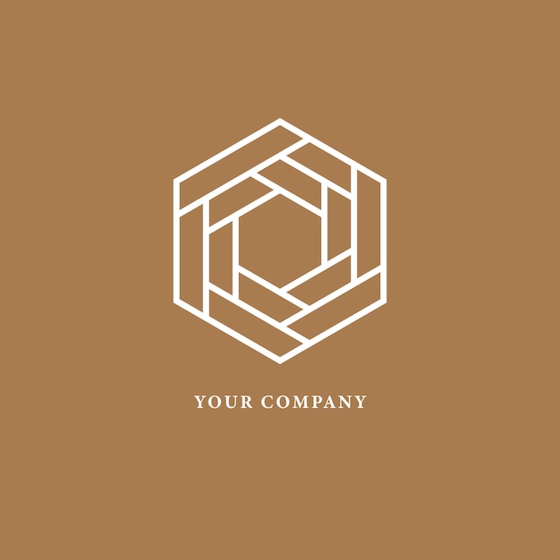 Polygon logo for company identity