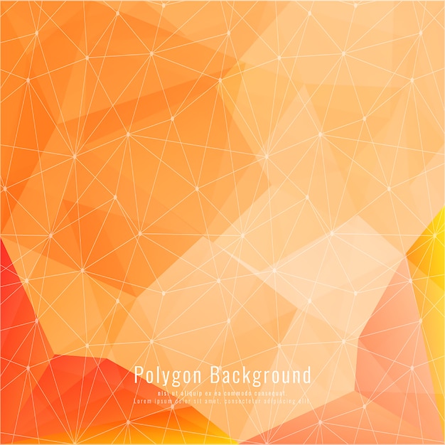 Polygonal background design