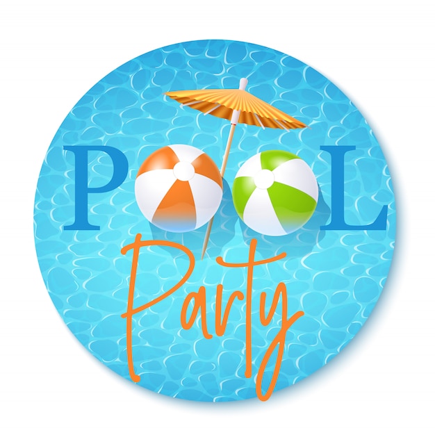 Pool Party Invitation