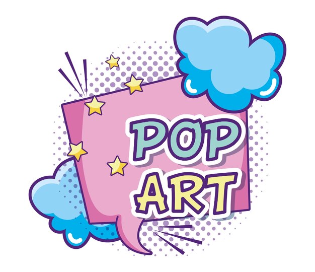 Pop art cartoons collection 