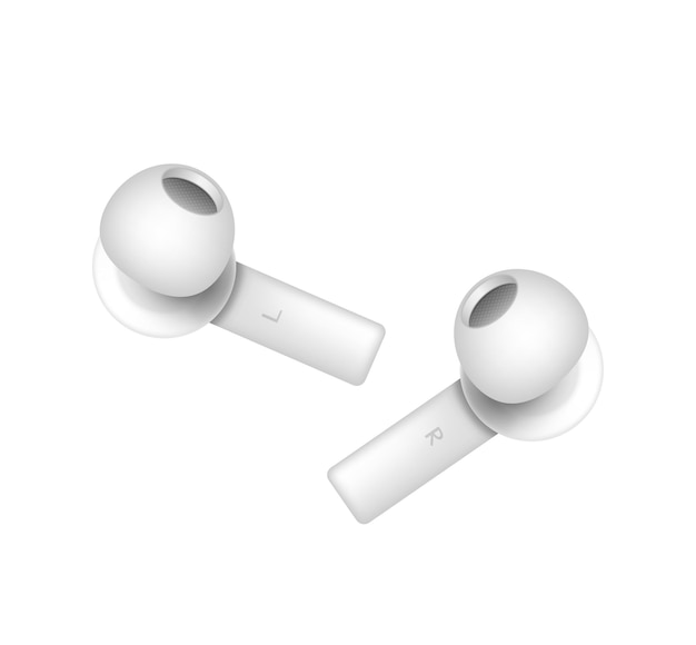 Portable earphones for listen music audio headset Realistic stereo airpods bluetooth accessory