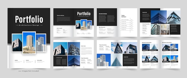 Portfolio Design or Interior Portfolio or Real estate portfolio or Architecture Portfolio