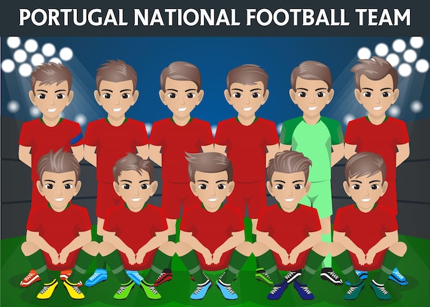 Portugal National Football Team for International Tournament