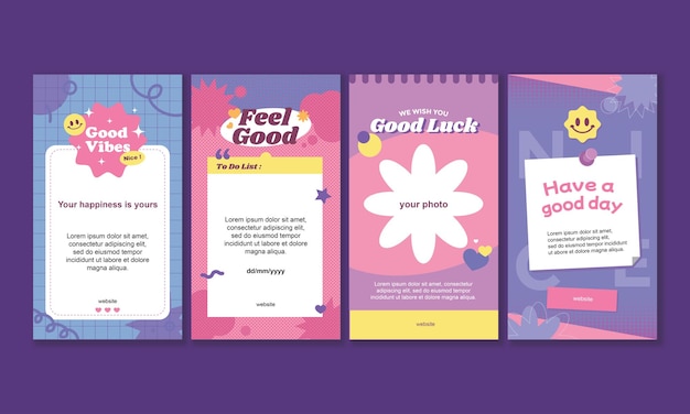 Positive vibes instagram stories collection