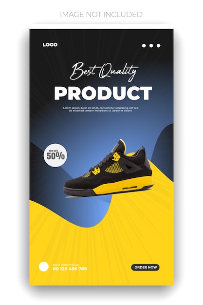 Vector a poster for best brand by the brand of shoes