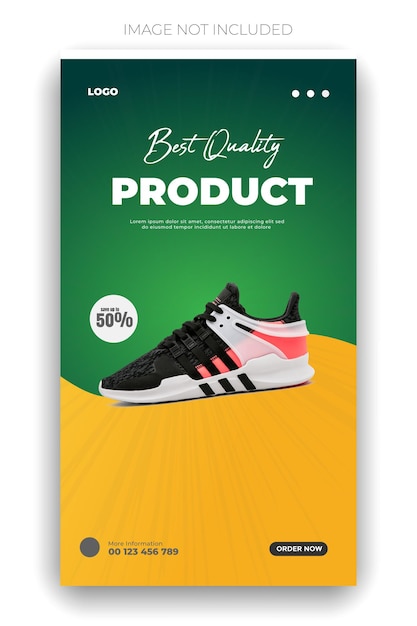 a poster for best products that is advertising a product