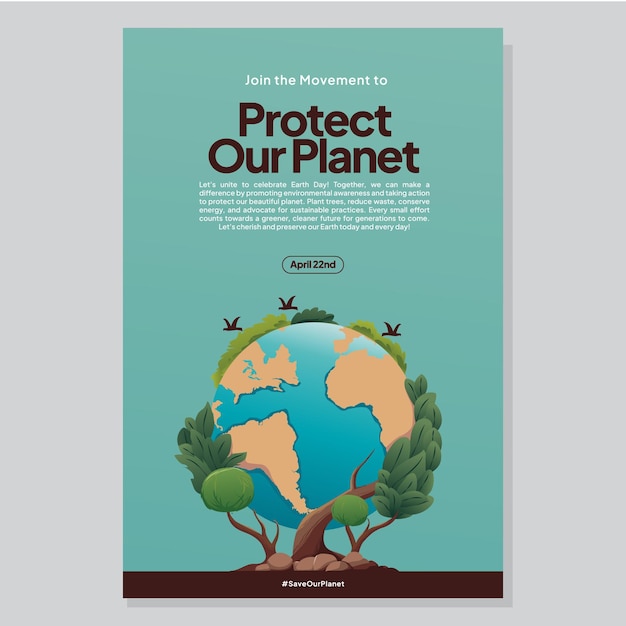 Poster for Celebrating Earth Day