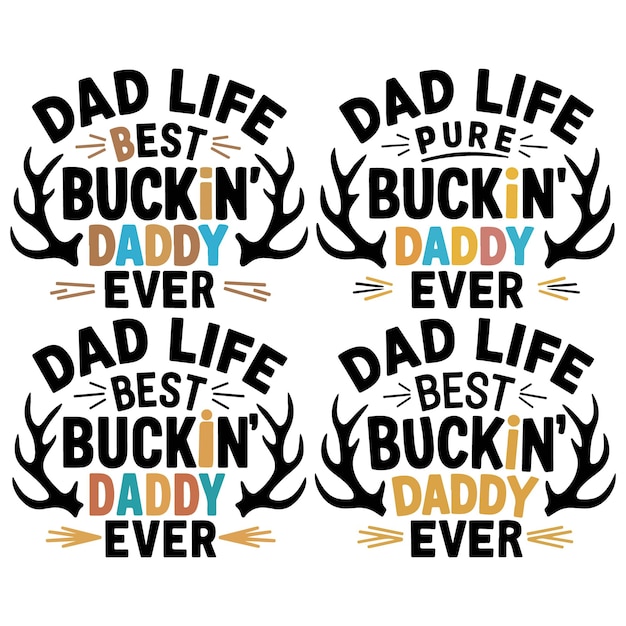 Vector a poster for dads best dads with a quote from dad