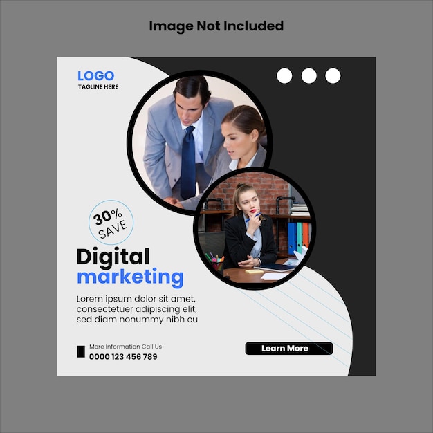 a poster for a digital marketing for digital marketing