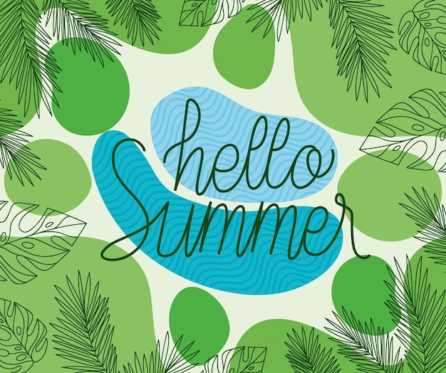 Poster of hello summer