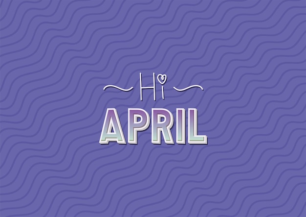 Poster of hi april