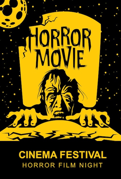 poster for horror movie festival