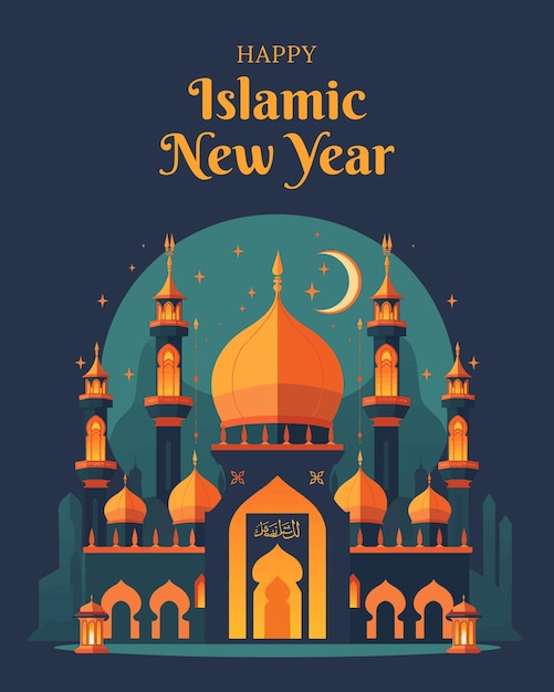 Poster islamic new year