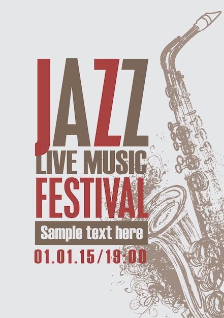 poster for jazz festival