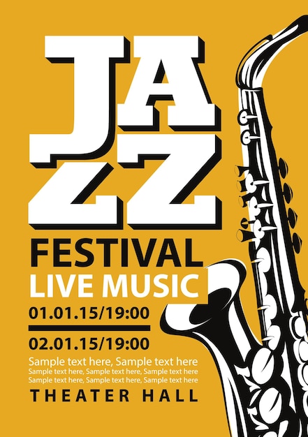 poster for jazz festival