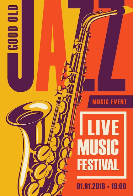 poster for jazz music festival