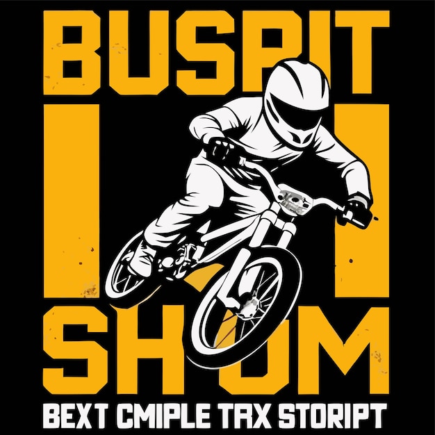 a poster for the motocross tour guides classic show