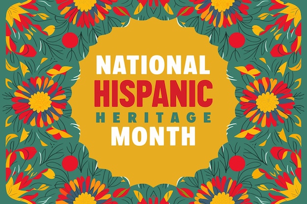 a poster for national mexican national historical society month