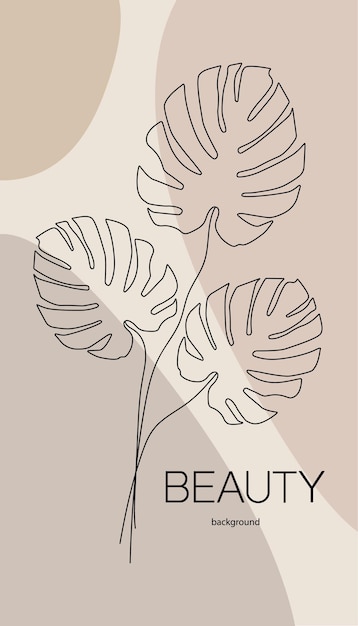 A poster for reality and reality shows a plant.