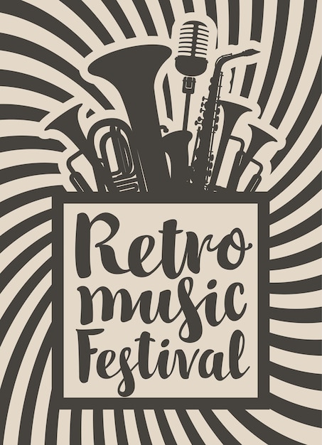 Poster for the retro festival