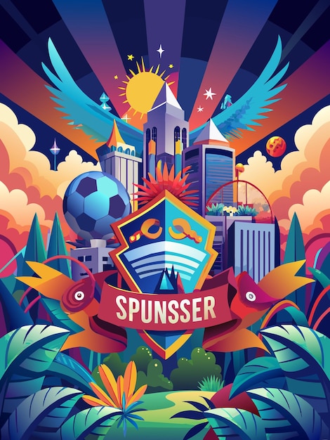 a poster for the sprinkler and the words  sprinkler  on it