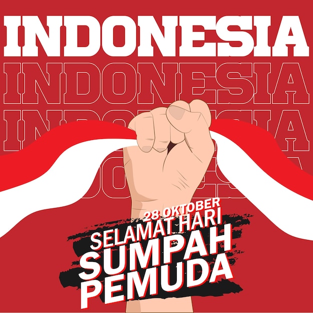 poster Sumpah Pemuda 28 OKtober