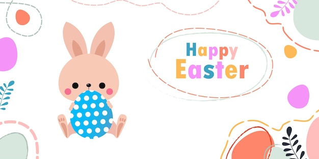 A poster that says happy easter on it